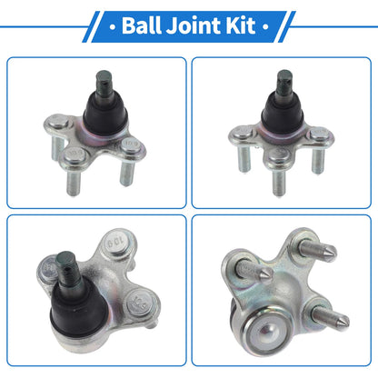 2 x Front Lower Ball Joints for Honda Accord (2018-2024)