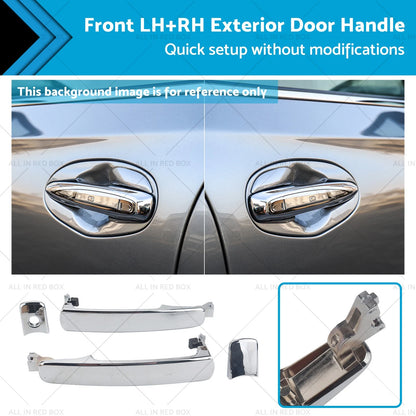 Exterior Door Handle Pair for Nissan Murano Z50 V6 3.5L (2005-2009)