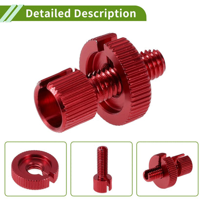 M8 Aluminum Motorcycle Clutch Brake Cable Adjuster Screw 4 x for Motorcycle