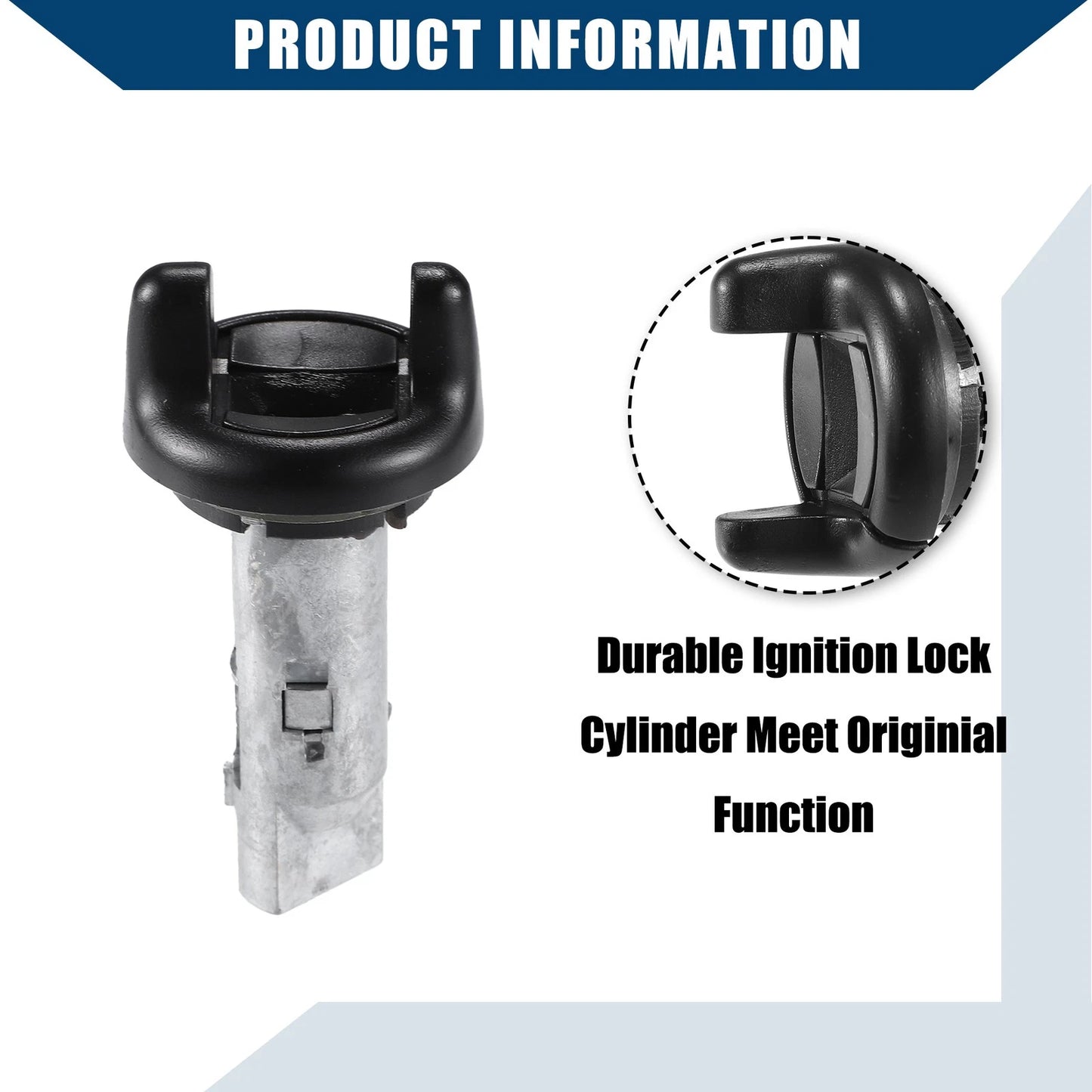 Ignition Switch Lock Cylinder Front Door Lock with Key for Chevrolet GMC Yukon