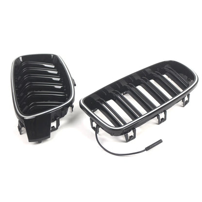 Front Kidney Grille with Light Strip for BMW 3 Series F30 F31 (2012-2018)