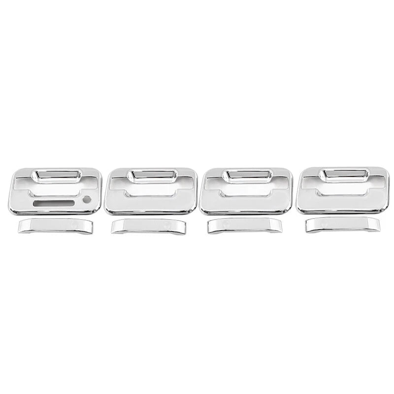Chrome 4 Door Handle Covers Trim for 2004-2014 Ford F150 FX2 FX4