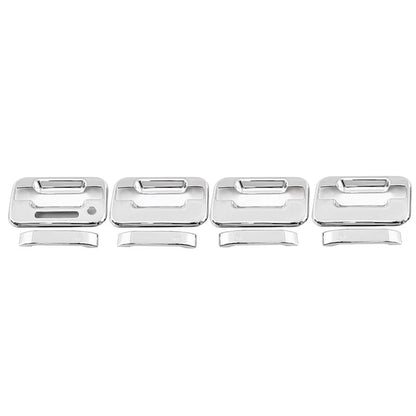 Chrome 4 Door Handle Covers Trim for 2004-2014 Ford F150 FX2 FX4