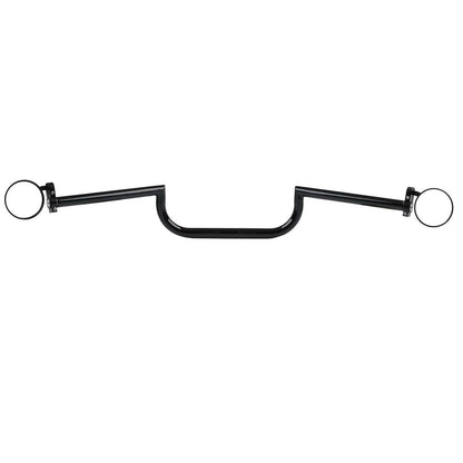 7/8" Black Handlebar & End Mirrors for Cafe Racer Bobber Chopper Dyna