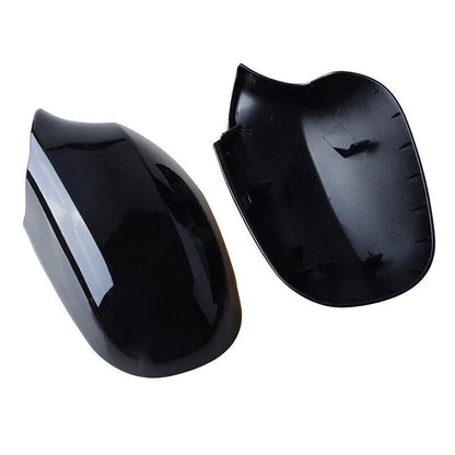 Gloss Black Side Mirror Covers for BMW E90 LCI 328i 335i (2009-2012) 2 x Caps
