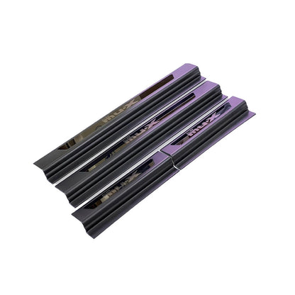 Matte Black Scuff Plate Door Sill Protector for Isuzu MU-X (2021-2024)