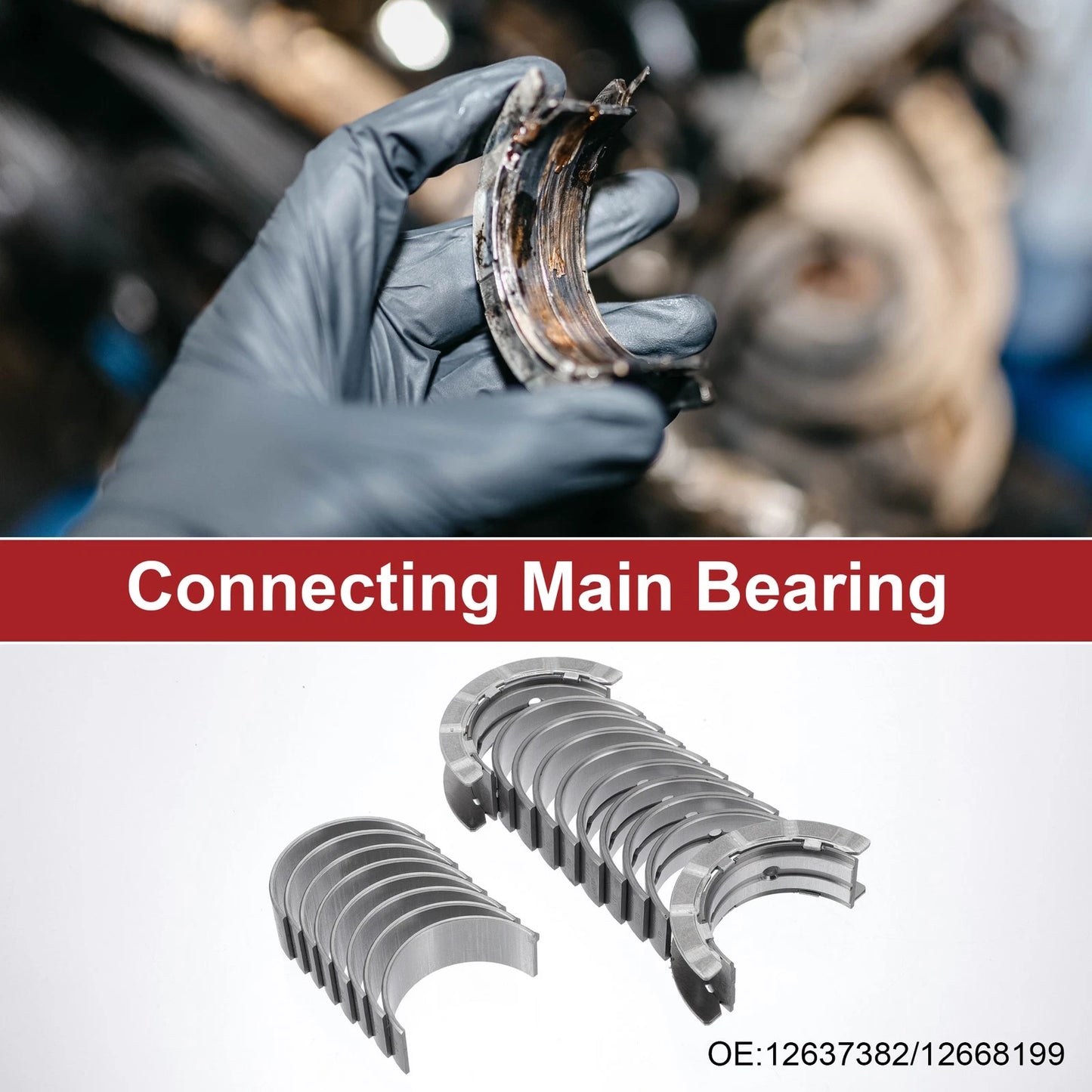 Main Bearing and Connecting Rod Bearing Kit for Chevrolet Malibu