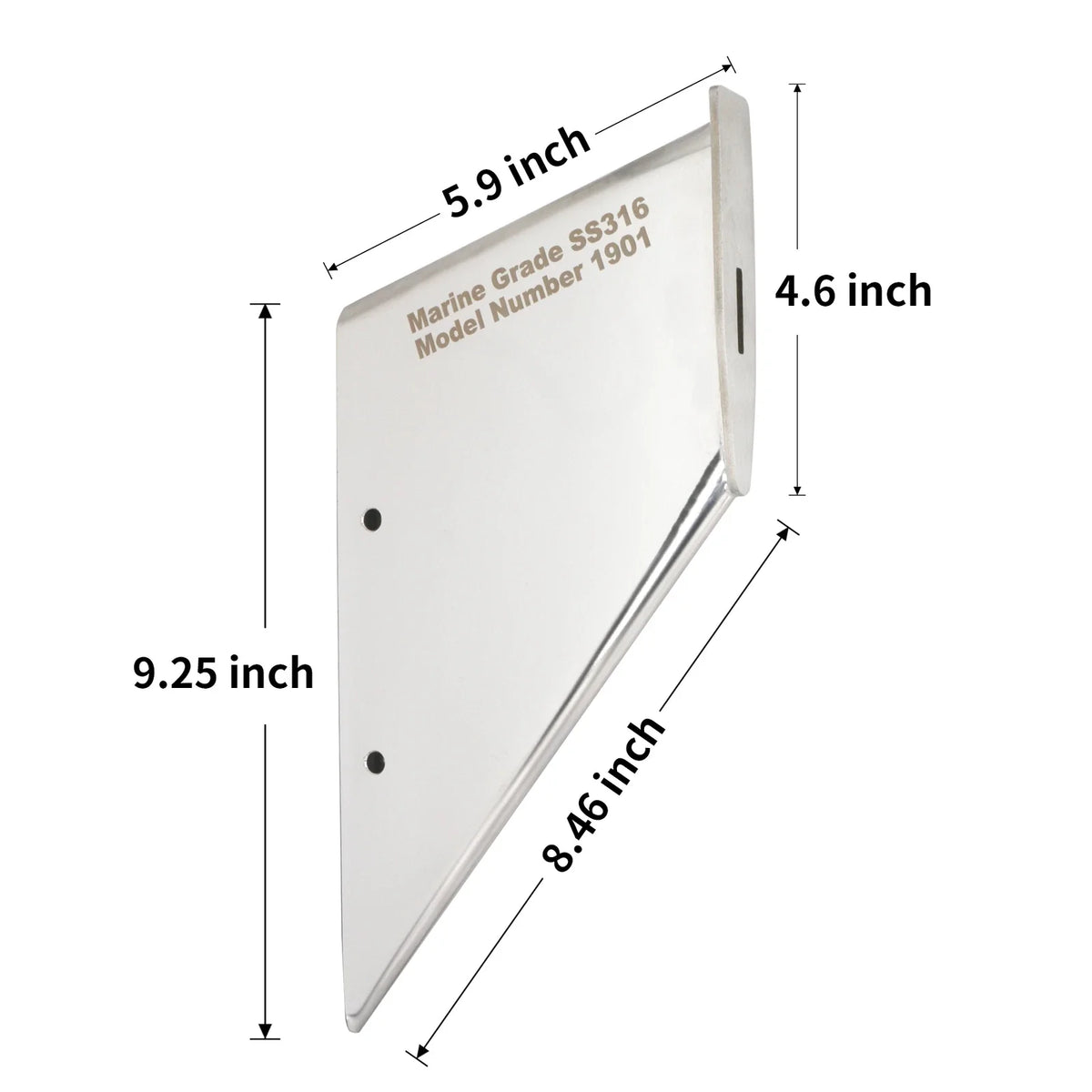 Stainless Steel Skeg Guard Protector for Mercruiser Alpha 1 Gen2 (1991-2023)