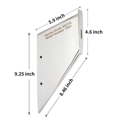 Stainless Steel Skeg Guard Protector for Mercruiser Alpha 1 Gen2 (1991-2023)