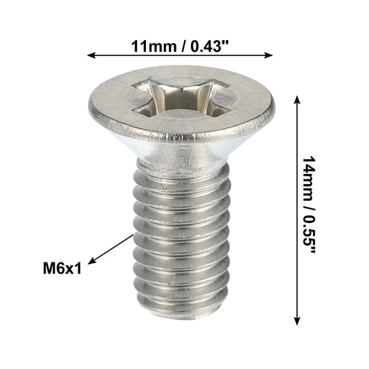 16pcs Brake Disc Rotor Screws for Honda Accord Civic (2003-2012)