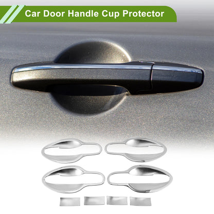 Chrome Silver Door Handle Cup Protectors for Mazda CX-5 2013-2017 (8 Pcs)