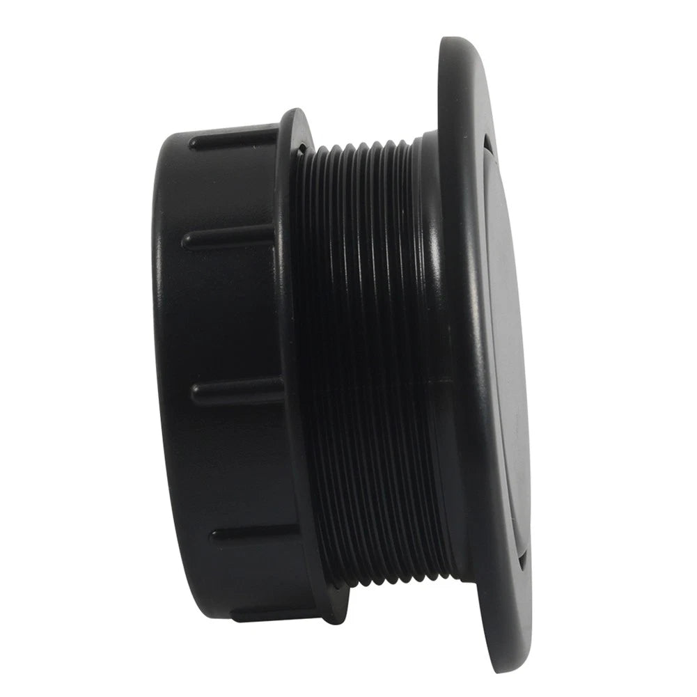 Umbrella Hole Ring Plug Cap Set for Outdoor Table Cover Black