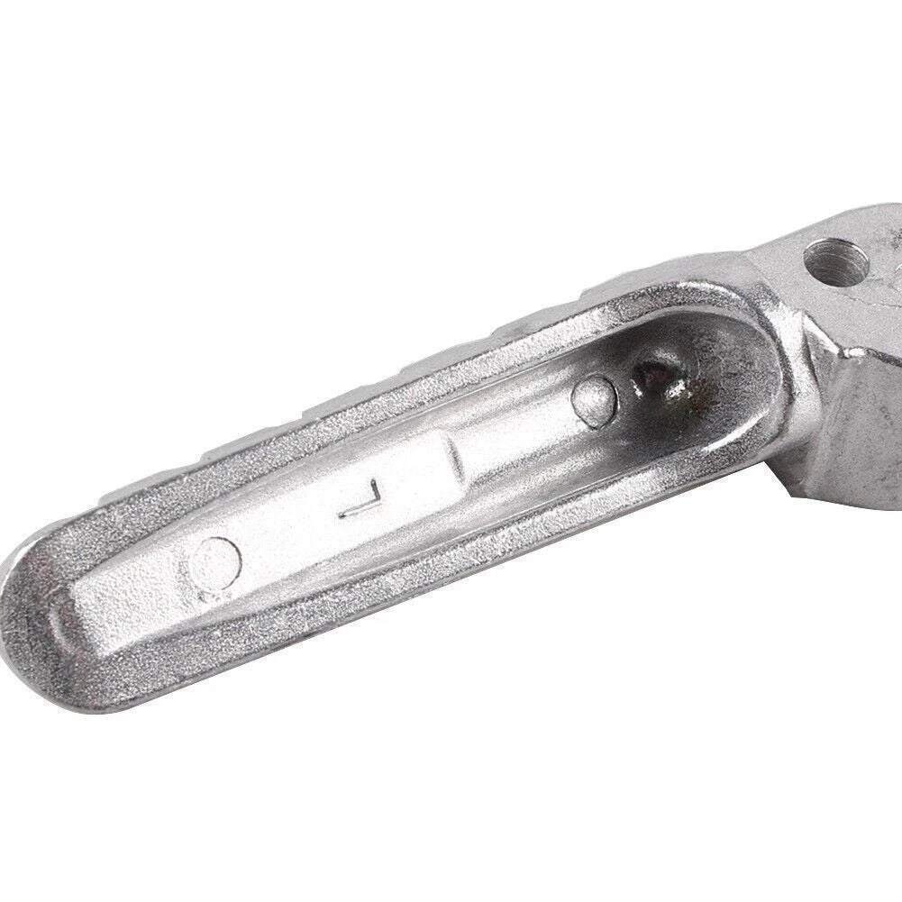 Rider Front Silver Footpegs Kit for DUCATI Monster 696 796 (2009-2013)