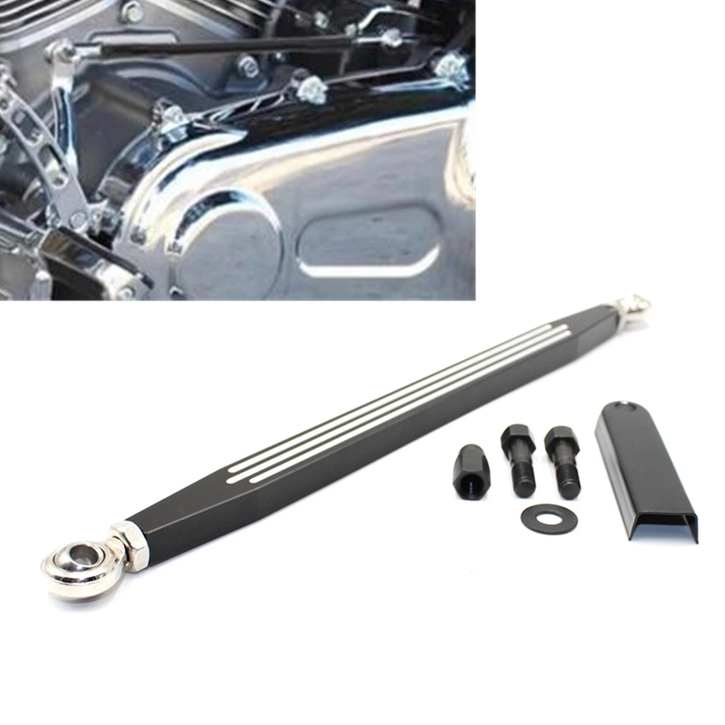 Black Gear Shifter Lever for Harley Davidson Rocker C (2008-2011)