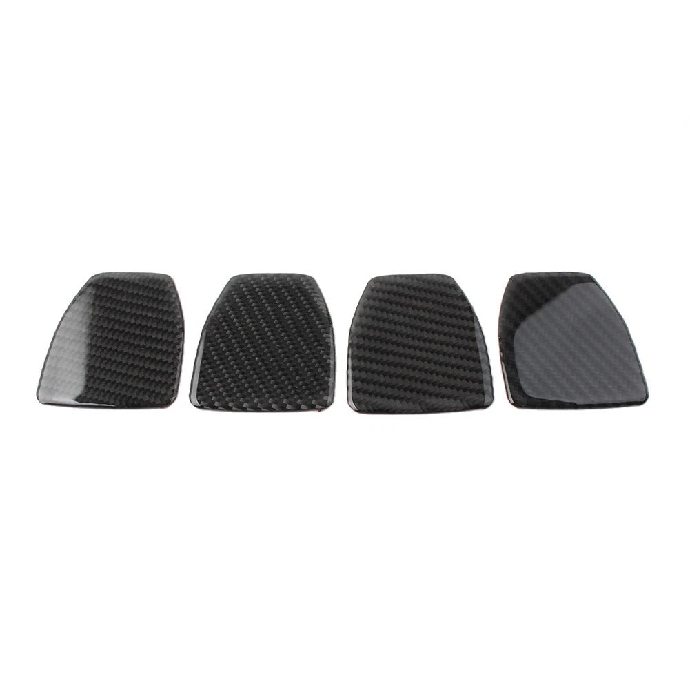 4 x Interior Door Handle Bowl Cover Trim for Jeep Wrangler JL (2018-2021)