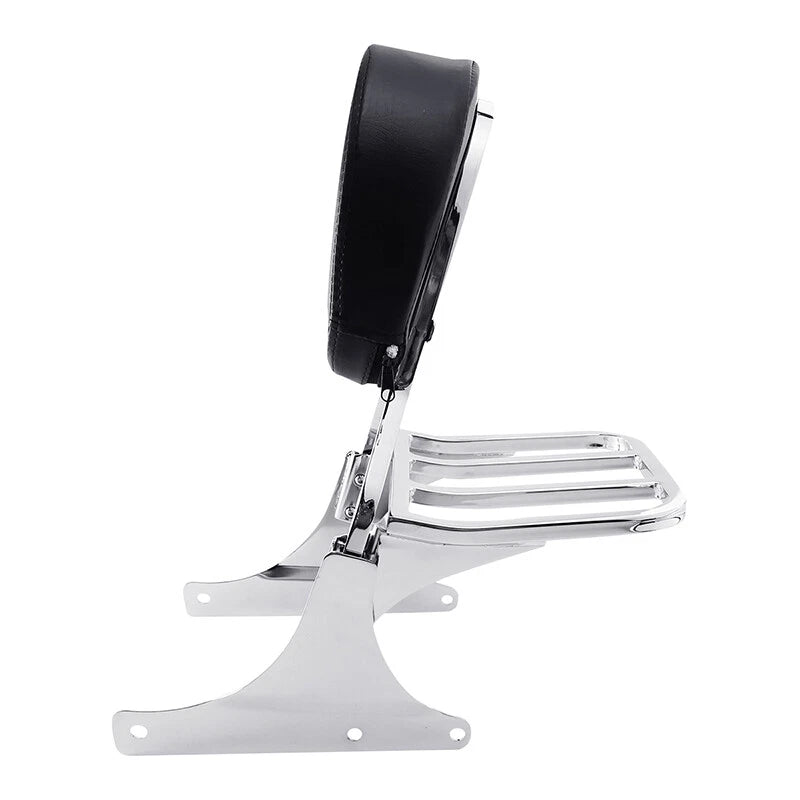 Sissy Bar Backrest Luggage Rack for Harley Heritage Softail (1984-2017)