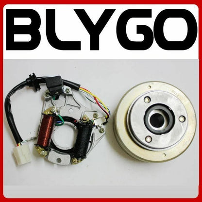 Magneto Stator Plate for 50cc 110cc 125cc PIT Quad Dirt Bike ATV Buggy