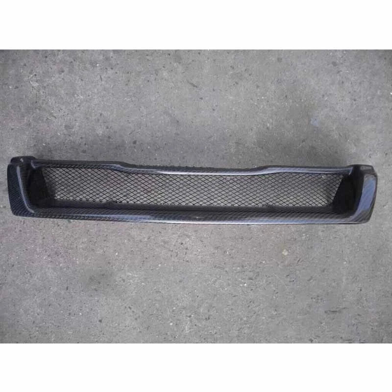 Real Carbon Fiber Front Bumper Mesh Grille for Nissan Skyline R33 GTS 1994-1997