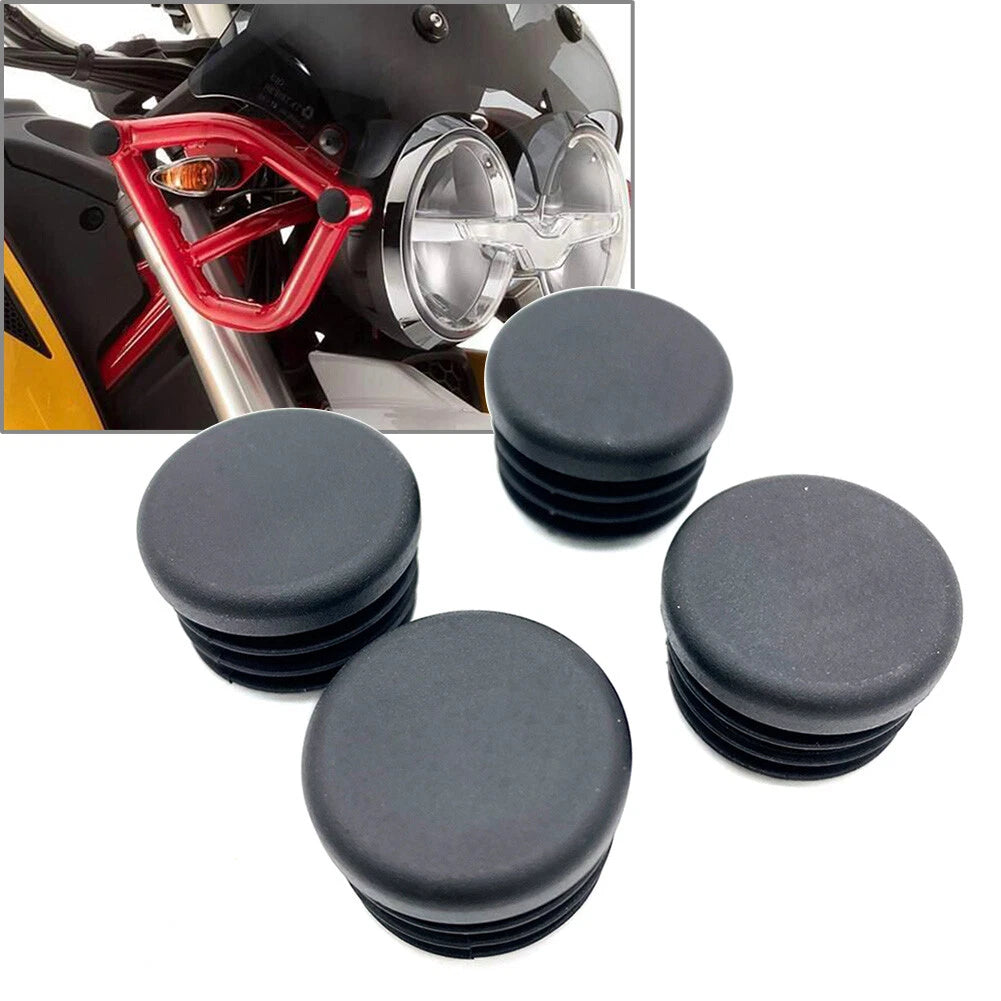 Frame Hole Cover Caps for MOTO GUZZI V85TT (2019-2021) - 4 x Decorative Plugs