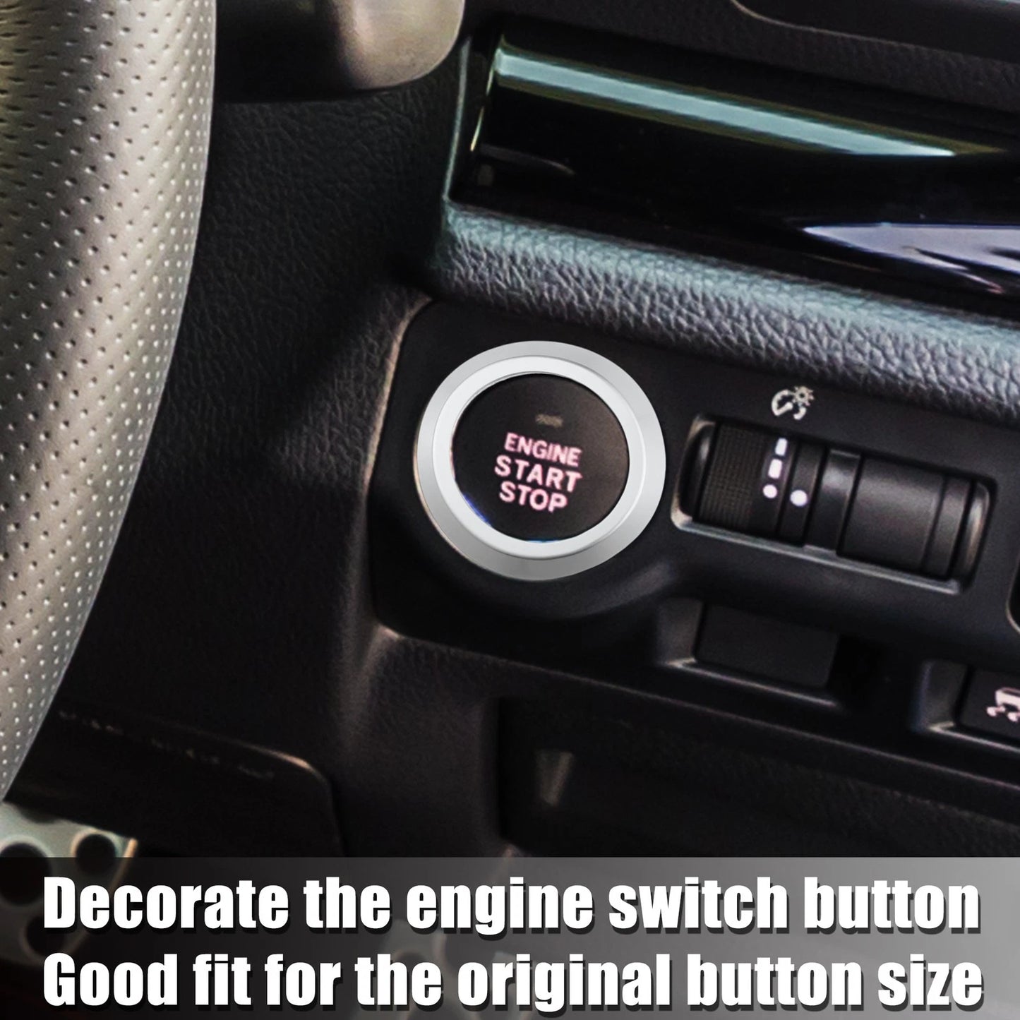 Engine Start Stop Button Cover Replacement for Toyota 80 Series (1990–1998)