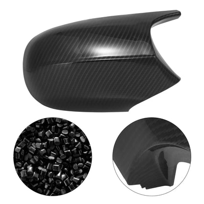 Carbon Fiber Rear View Mirror Cover for BMW E90 E91 E92 LCI (2008-2013)