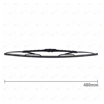 Front Pair Eco Wiper Blades Set for Mazda 3 (2009 - 2014)