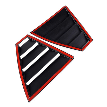 Rear Quarter Panel Window Louvers for Hyundai Elantra