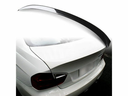 4D Carbon Fiber Look ABS Boot Spoiler for BMW 3 Series E90 (2007-2013)