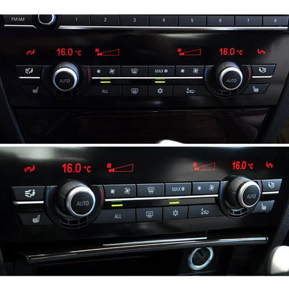 Center Console Air Conditioning Control Switch Buttons Set for BMW 5 SERIES
