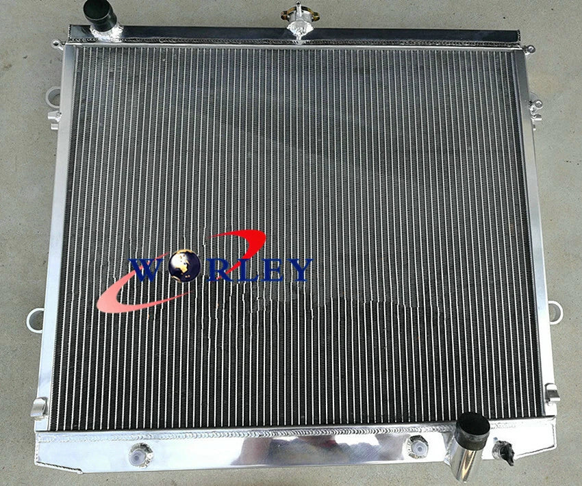 Aluminum Radiator & Fans for Land Cruiser 200 Series 4.7L V8 (2007-on)