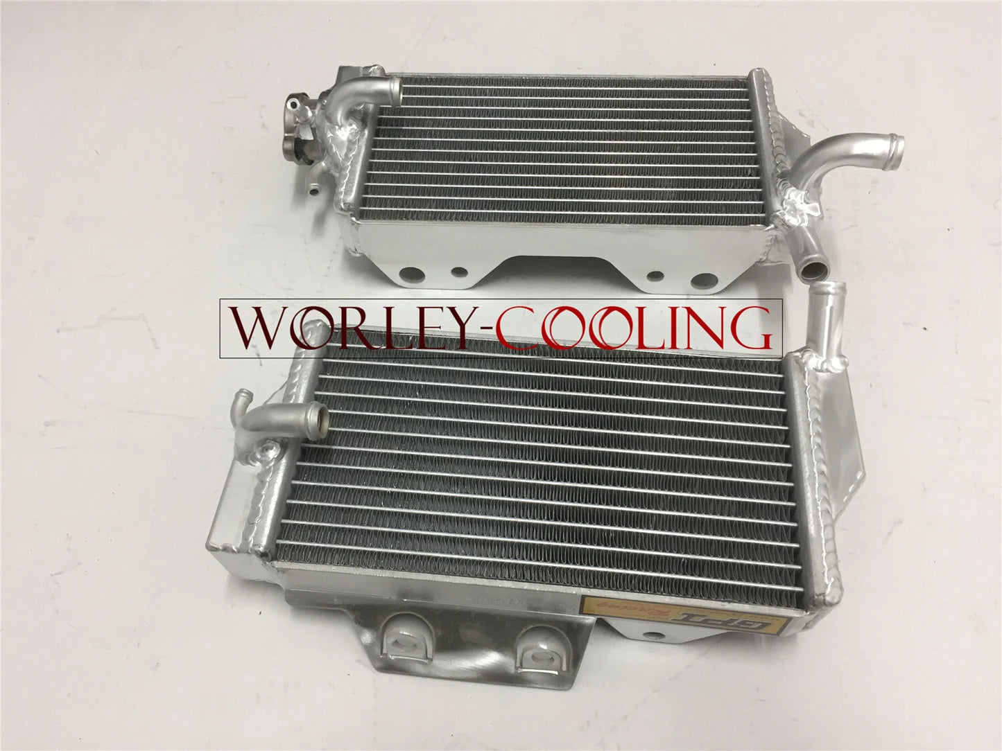 Aluminum Radiator & Blue Silicone Hose for Honda CR250 CR250R (2005-2007)