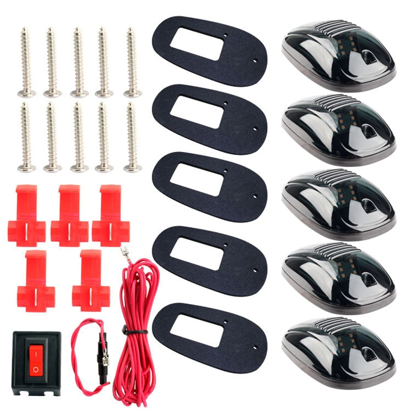 5 x 9 LED Car Roof Running Lights for Ford F150 F350 (1980-1997)