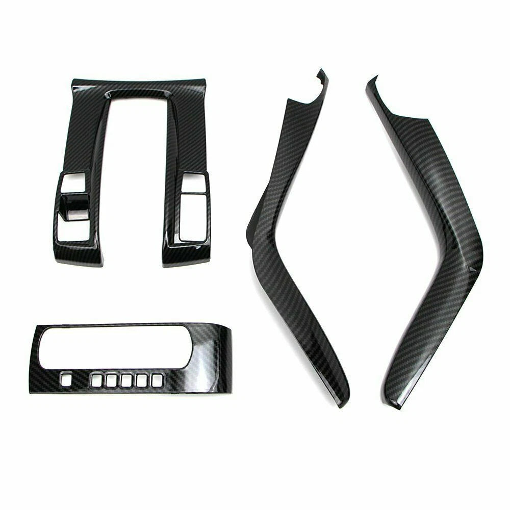 Carbon Fiber Console Shift Panel Cover for Honda Civic (2016–2020)