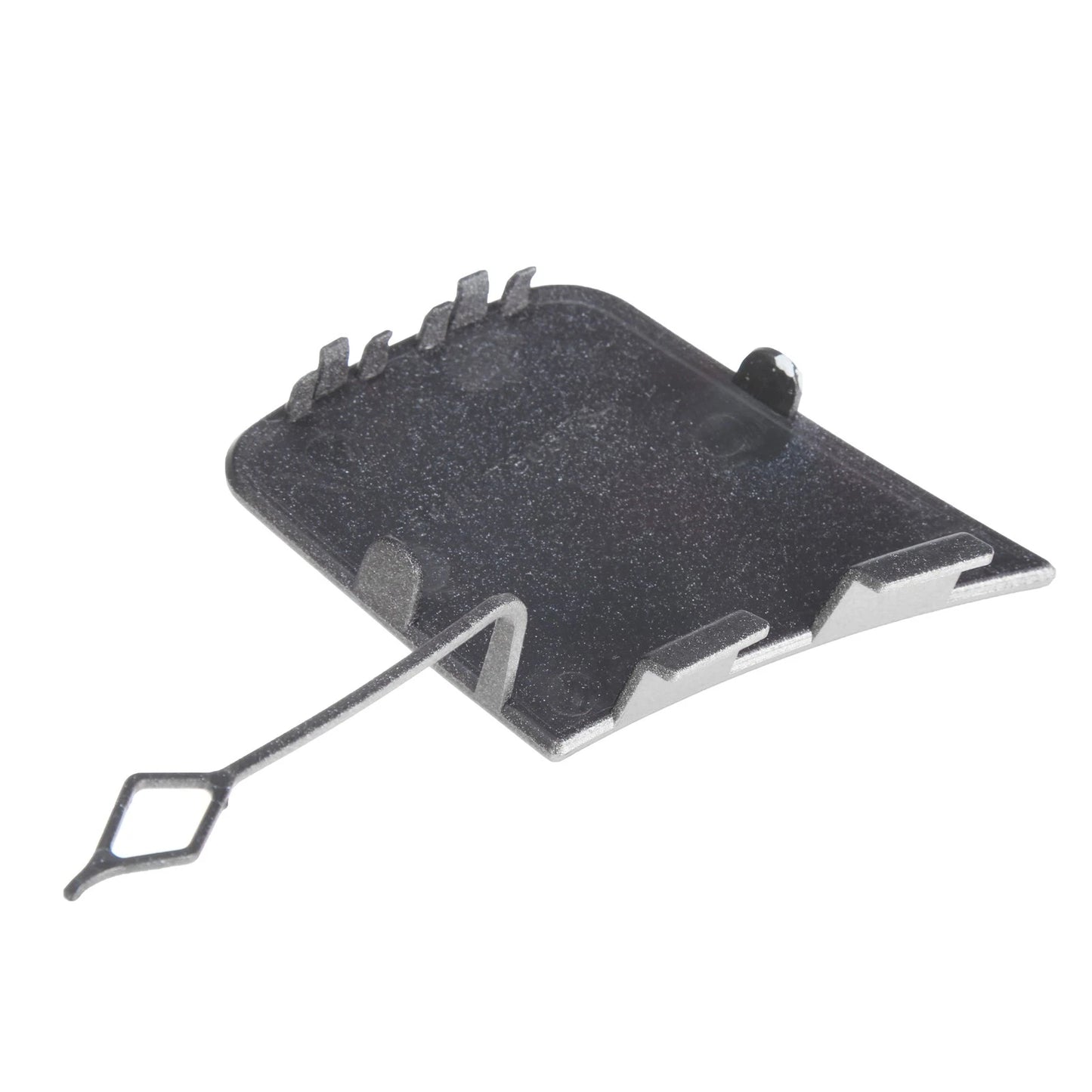 Front Bumper Tow Hook Cover for BMW X1 E84 (2012-2015) Silver Gray