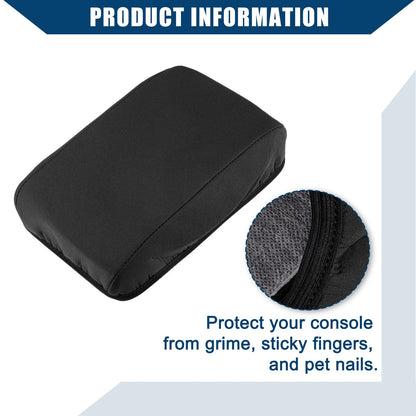 Center Console Armrest Cover for Ford Focus 2015-2018 Neoprene Black