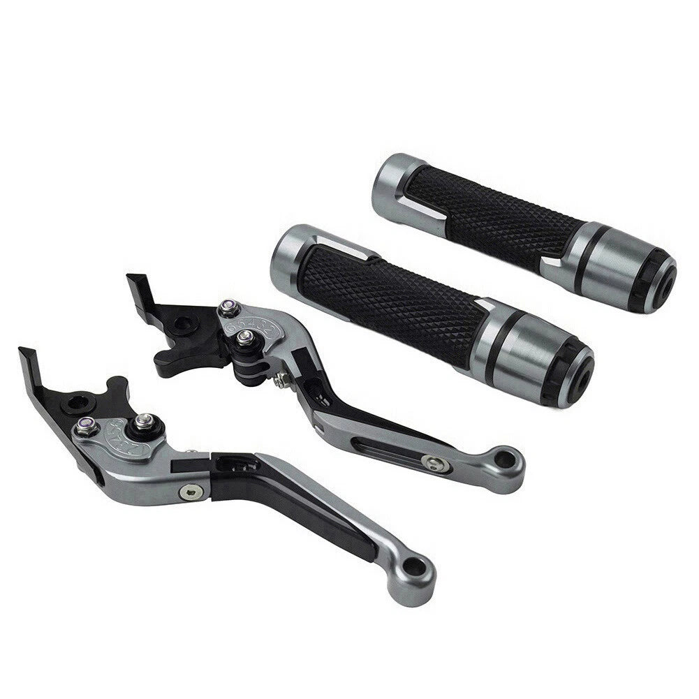 Titan Extendable Brake Clutch Lever Grip Set for Yamaha YZF R1 (2009-2014)