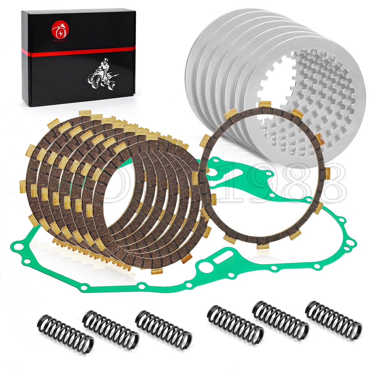Clutch Kit Disks Springs Gasket for Yamaha Raptor 700R