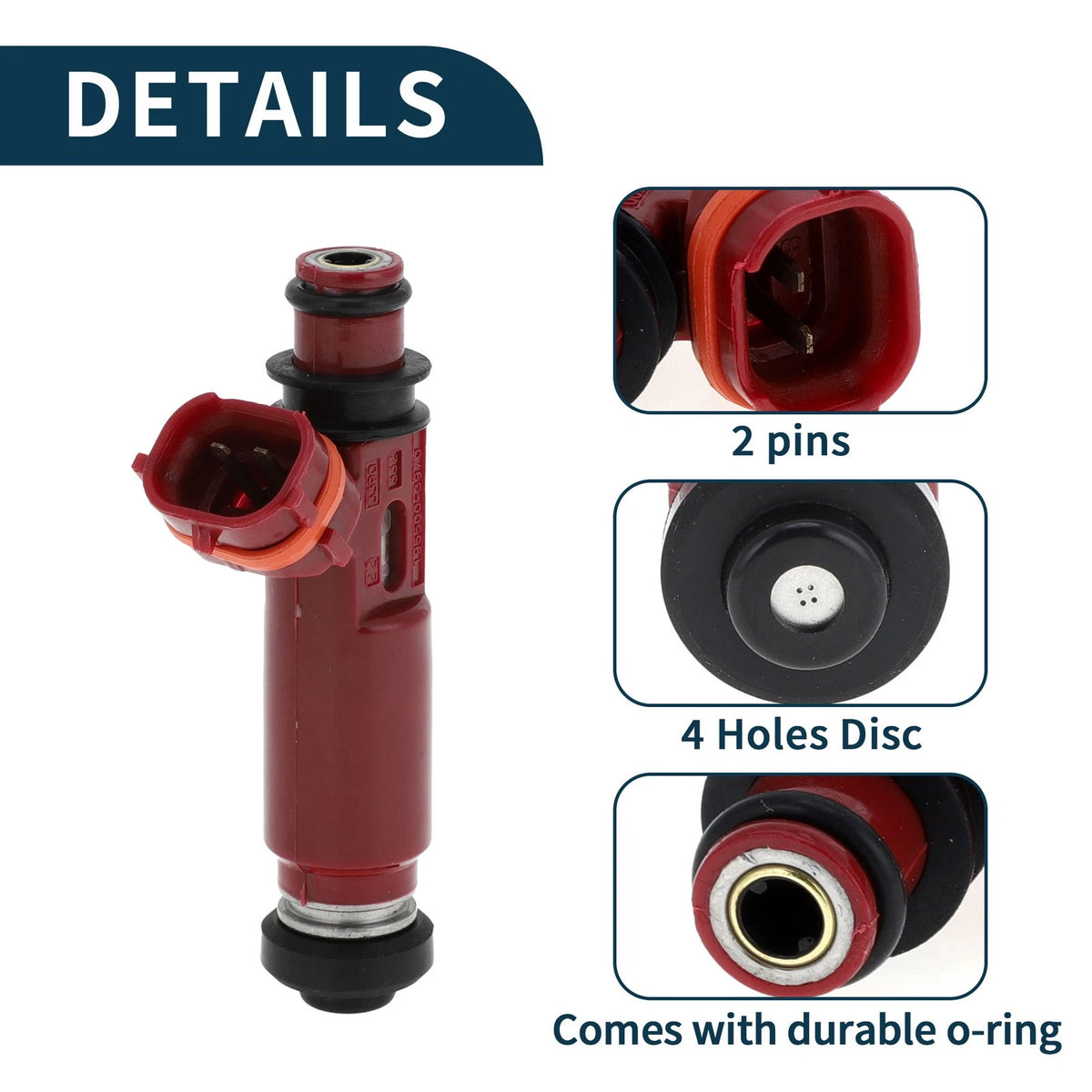 Fuel Injector No.MD357267 for Mitsubishi Montero 3.5 (2001-2002) 1 Pc