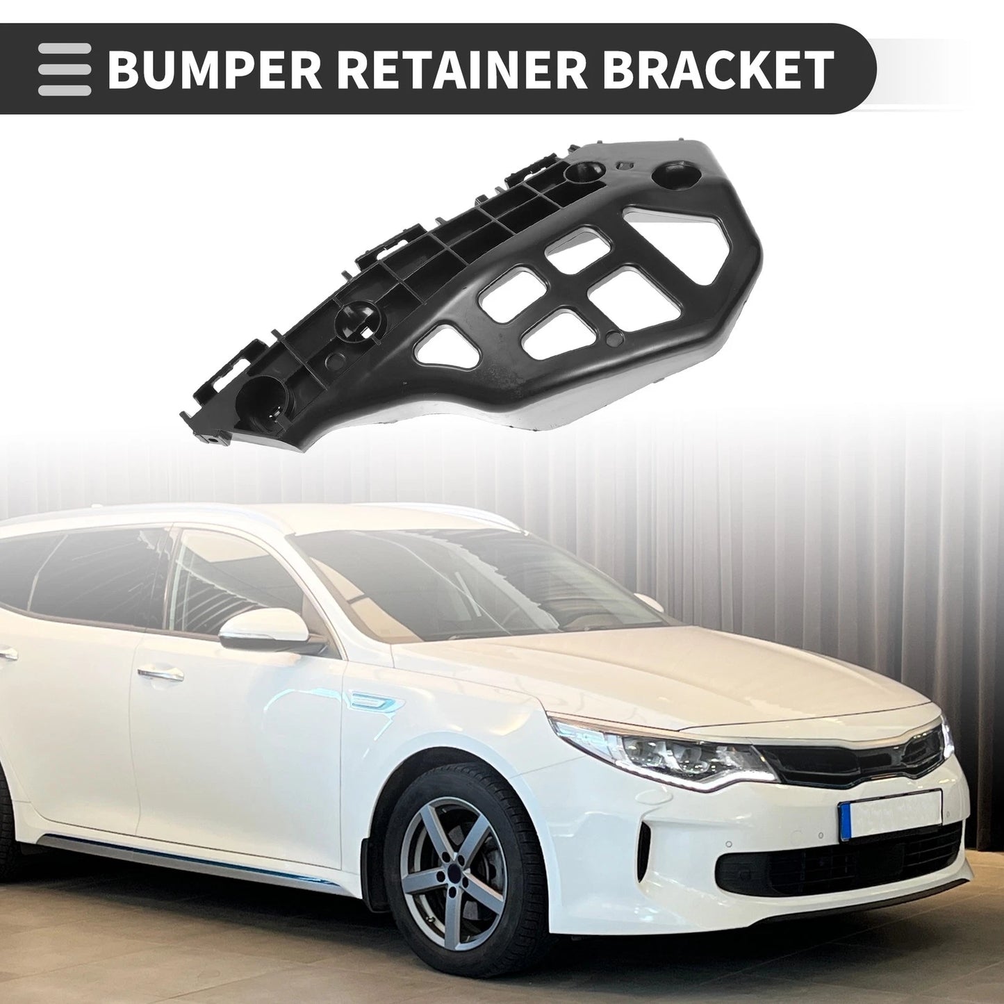 Right Front Bumper Retainer Bracket for Toyota Corolla iM