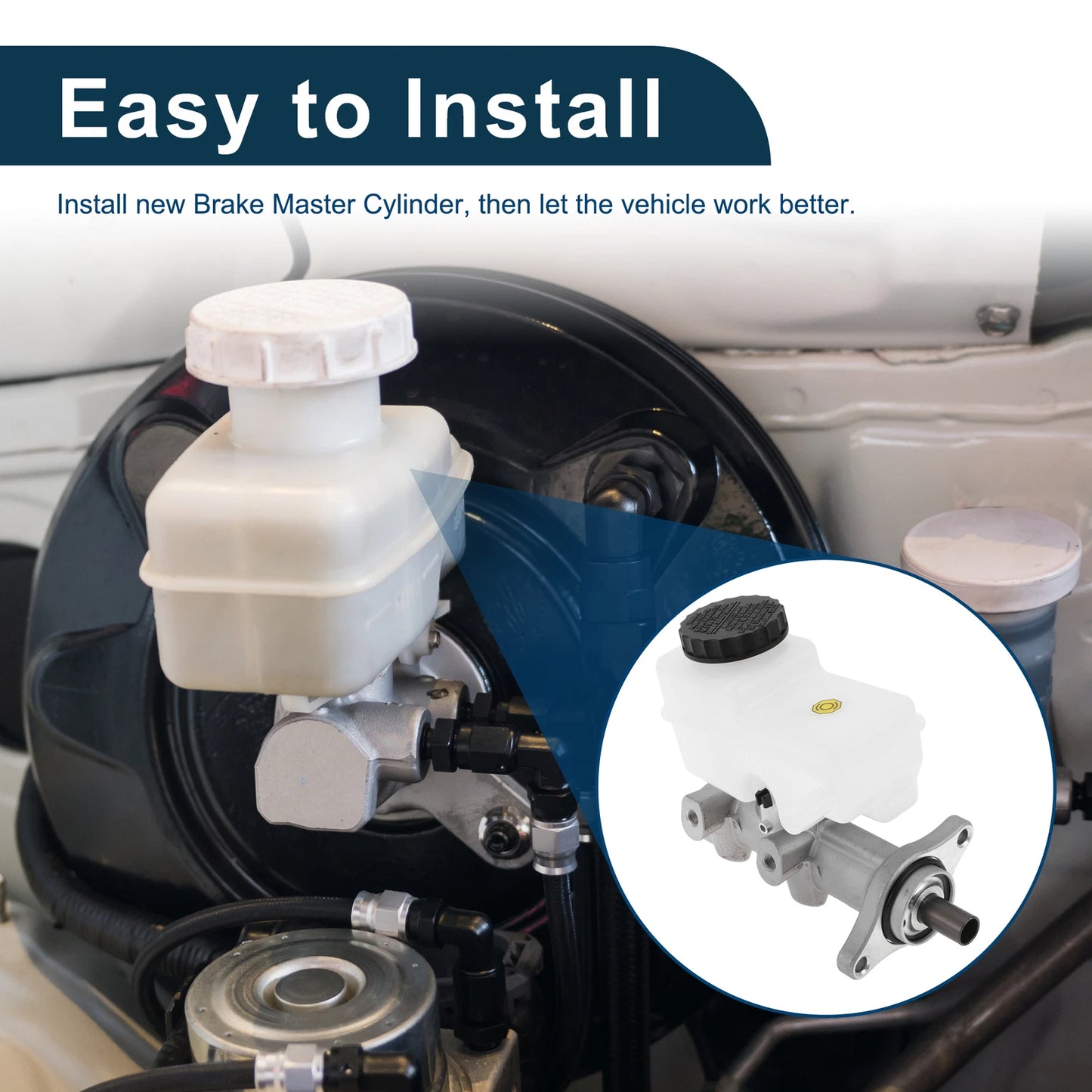 Brake Master Cylinder for Nissan Navara D40 Pick Up (2005-2010)