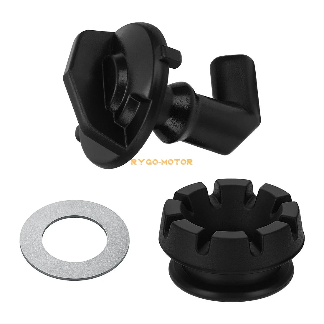 1/4 Turn Hood Latch Rubber Grommet & Washer for Polaris RZR 570 800 900 XP