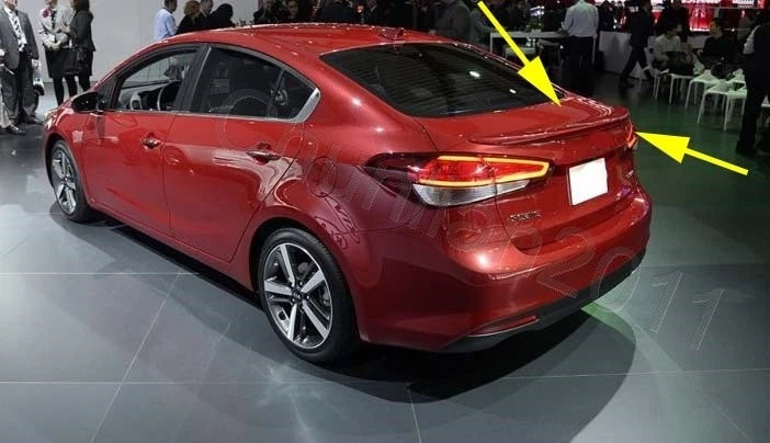 Factory Style Spoiler Wing for 2014-2018 Kia Forte 4 Door Sedan K3 ABS