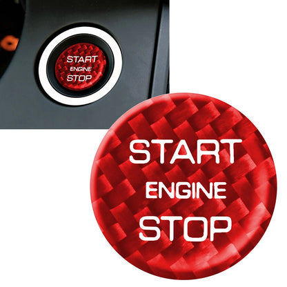 Engine Start Stop Button Trim Red for Land Rover Discovery Sport (2016-2019)