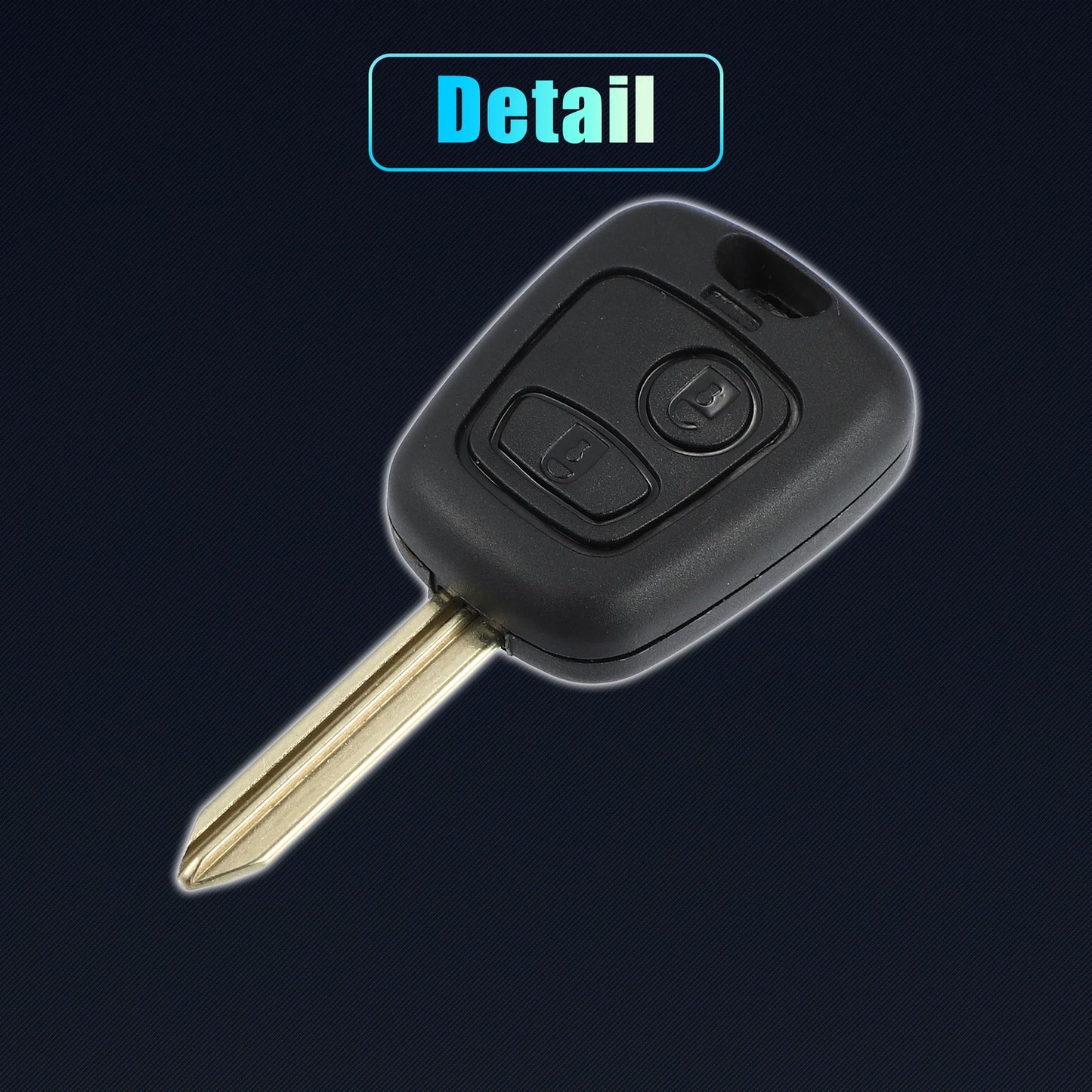 Keyless Entry Remote Key Shell Cover for Peugeot CE0165