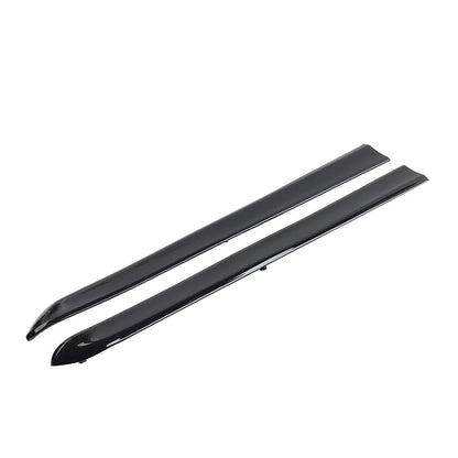 ABS Rear Trunk Saddlebag Trim Strips Black for Honda GL1800 (2001-2011)