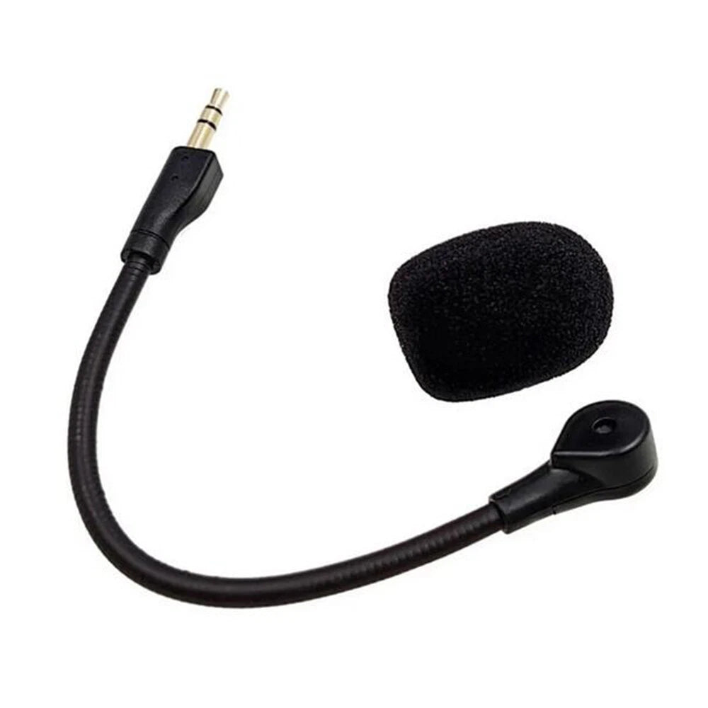 Boom Microphone for Logitech GPRO & G PRO X, 3.5mm Replacement Black