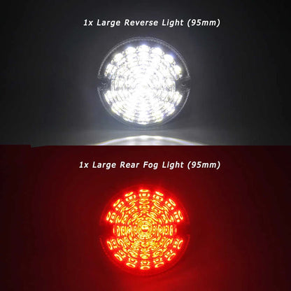 10 x LED Rear Tail Light Lamps for Land Rover Defender 90 110 (1990-2016)