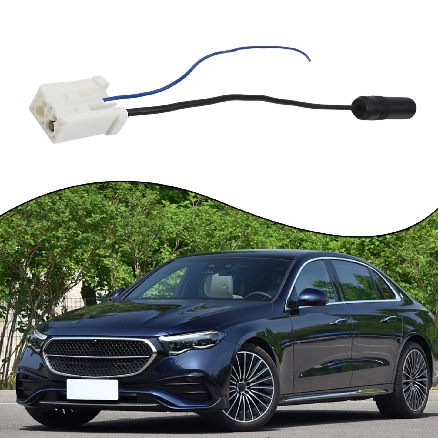 CD Tail Cable Radio Antenna Adapter for Toyota