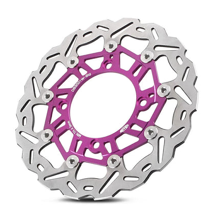 Front Brake Disc Rotor for Honda FORZA 250 (2000-2007) - 1x Purple