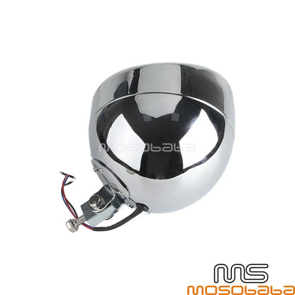 7" LED Headlight Passing Lamp Trim for Harley Road King